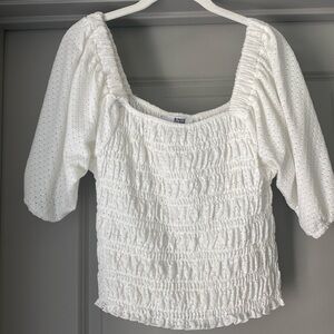 bb dakota steve madden white off the shoulder top, new with tags from Nordstrom